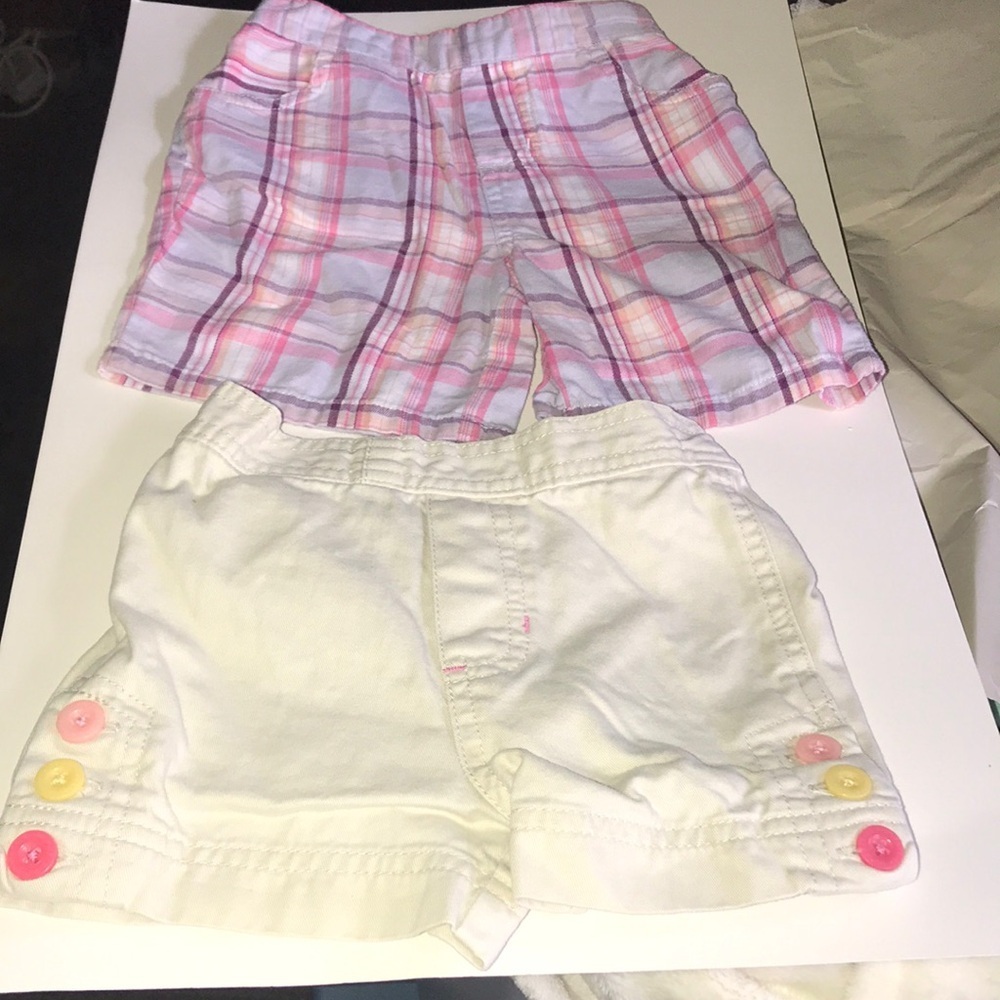Set/2 Infant Girl’s Shorts